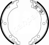 JAPANPARTS GF-0230AF - Juego de zapatas de frenos