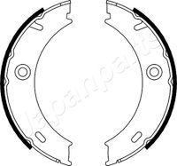 JAPANPARTS GF-0503AF - Juego de zapatas de frenos