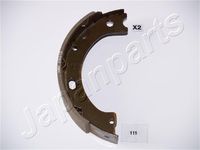 JAPANPARTS GF-111AF - Juego de zapatas de frenos