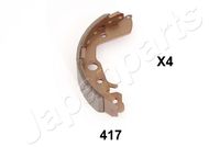JAPANPARTS GF-417AF - Juego de zapatas de frenos