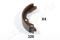 JAPANPARTS GF-320AF - Juego de zapatas de frenos