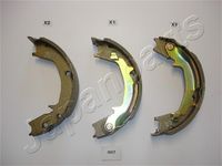 JAPANPARTS GF-H07AF - Juego de zapatas de frenos