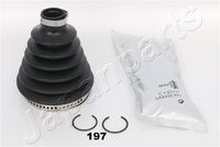 JAPANPARTS KB-197 - Juego de fuelles, árbol de transmisión