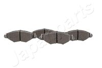 JAPANPARTS PA-0010AF - Juego de pastillas de freno