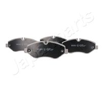 JAPANPARTS PA-0014AF - Juego de pastillas de freno