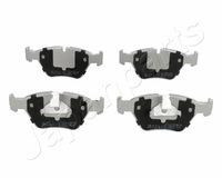 JAPANPARTS PA-0120AF - Juego de pastillas de freno