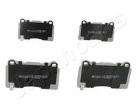 JAPANPARTS PA-510AF - Juego de pastillas de freno