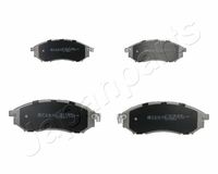 JAPANPARTS PA-115AF - Juego de pastillas de freno
