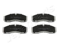 JAPANPARTS PA-122AF - Juego de pastillas de freno