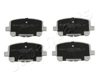 JAPANPARTS PA-270AF - Juego de pastillas de freno