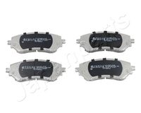 JAPANPARTS PA-2025AF - Juego de pastillas de freno