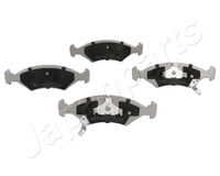 JAPANPARTS PA-398AF - Juego de pastillas de freno