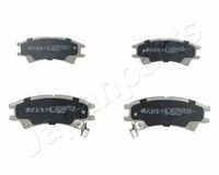 JAPANPARTS PA-583AF - Juego de pastillas de freno