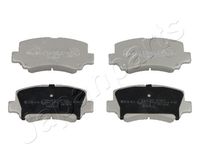 JAPANPARTS PA-813AF - Juego de pastillas de freno