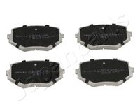 JAPANPARTS PA-893AF - Juego de pastillas de freno