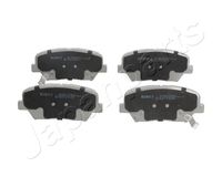 JAPANPARTS PA-H26AF - Juego de pastillas de freno