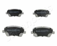 JAPANPARTS PA-800AF - Juego de pastillas de freno