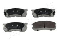 JAPANPARTS PA-616AF - Juego de pastillas de freno