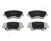 JAPANPARTS PA-K31AF - Juego de pastillas de freno