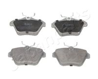JAPANPARTS PP-0001AF - Juego de pastillas de freno