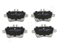JAPANPARTS PP-0501AF - Juego de pastillas de freno