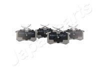 JAPANPARTS PP-0018AF - Juego de pastillas de freno