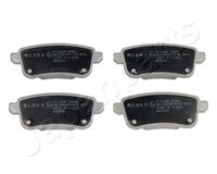 JAPANPARTS PP-0704AF - Juego de pastillas de freno