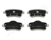 JAPANPARTS PP-0517AF - Juego de pastillas de freno