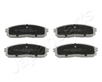 JAPANPARTS PP-206AF - Juego de pastillas de freno