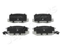 JAPANPARTS PP-204AF - Juego de pastillas de freno