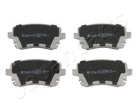 JAPANPARTS PP-0907AF - Juego de pastillas de freno
