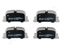 JAPANPARTS PP-231AF - Juego de pastillas de freno