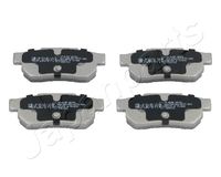 JAPANPARTS PP-402AF - Juego de pastillas de freno