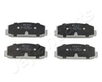 JAPANPARTS PP-502AF - Juego de pastillas de freno