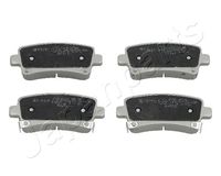 JAPANPARTS PP-W06AF - Juego de pastillas de freno