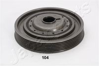 JAPANPARTS PU-104 - Polea, cigüeñal