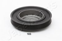 JAPANPARTS PU-103 - Polea, cigüeñal