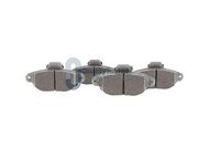 JAPANPARTS PA0016JM - Juego de pastillas de freno