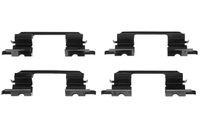 TRW PFK527 - Kit de accesorios, pastillas de frenos