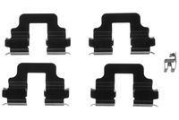 TRW PFK442 - Kit de accesorios, pastillas de frenos