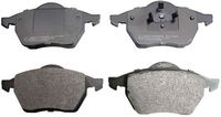 DENCKERMANN B110040 - Juego de pastillas de freno