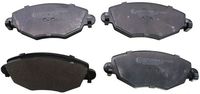 DENCKERMANN B110202 - Juego de pastillas de freno