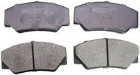 DENCKERMANN B110232 - Juego de pastillas de freno