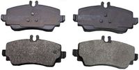 DENCKERMANN B110439 - Juego de pastillas de freno