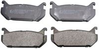 DENCKERMANN B110430 - Juego de pastillas de freno