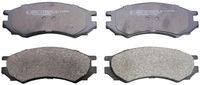 DENCKERMANN B110559 - Juego de pastillas de freno