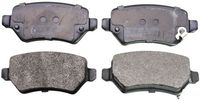 DENCKERMANN B110576 - Juego de pastillas de freno