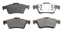 DENCKERMANN B110650 - Juego de pastillas de freno