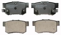 DENCKERMANN B110907 - Juego de pastillas de freno