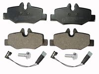DENCKERMANN B110893 - Juego de pastillas de freno